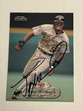 Tony Womack 1998 Fleer Sports Illustrated Authentic Signed Autograph Auto Pirate