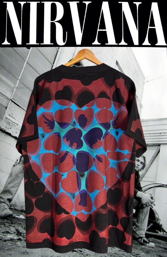 vtg nirvana 90s XL Dead Stock RockStar Giant Tultex Vintage vtg nirvana 90s XL Dead Stock RockStar Giant Tultex Vintage