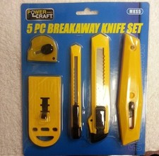 Knife, 5 PC BREAKAWAY SET
