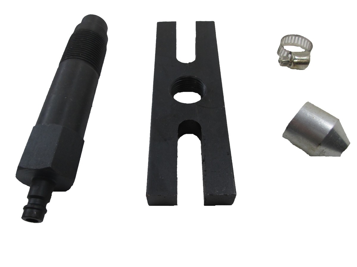 17PC DIESEL ENGINE CYLINDER COMPRESSION TESTER GAUGE GLOW PLUG INJECTOR ADAPTOR