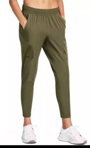 NEW Under Armour Womens Unstoppable Hybrid Jogger Pants Small $70 Ankle Joggers