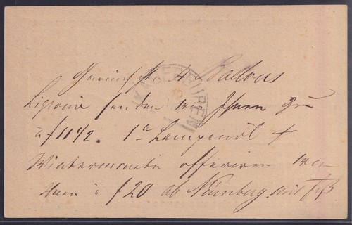 73221) MANNHEIM BAHNHOF Stempel auf Ganzsache Postkarte nach Kaufbeuren - Picture 2 of 2