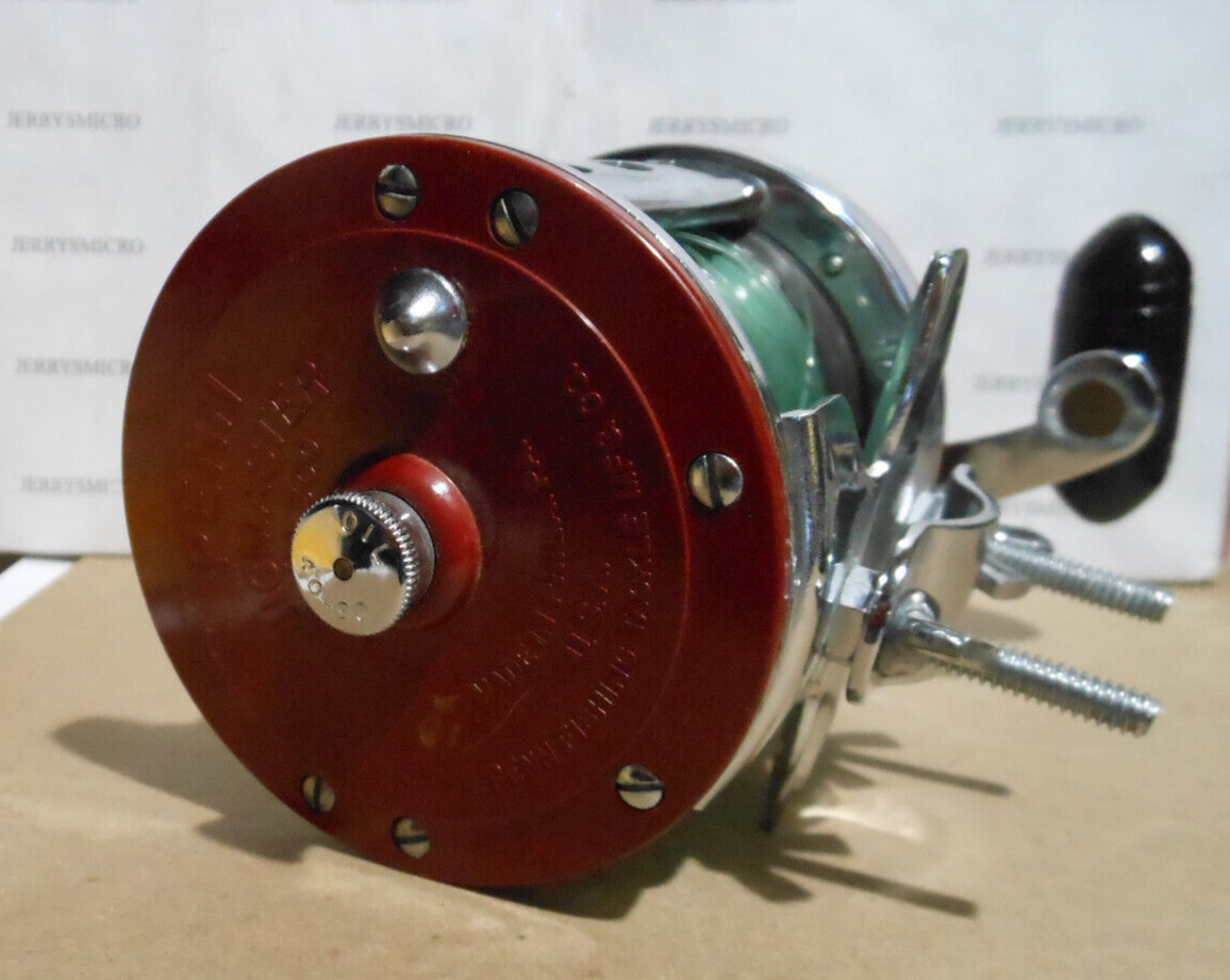 PENN JIGMASTER 500 OCEAN FISHING REEL MADE IN U.S.A. USED EXCELLENT SHIPS FREE.