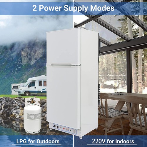 Smad 2 Way / 3 Way LPG/12V/240V Fridge Freezer Caravan Campervan Off Grid Home - Picture 25 of 37