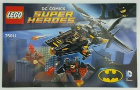 Lego DC Comics Super Heroes 76011 Building Instruction Manual Replacement