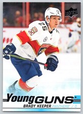 BRADY KEEPER RC YOUNG GUNS 2019-20 UPPER DECK 19-20 NO 216           32262