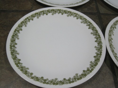 CORELLE ~ 'CRAZY DAISY / SPRING BLOSSOM' ~ 8½" SALAD / LUNCHEON PLATES ~ VGUC - Picture 4 of 6