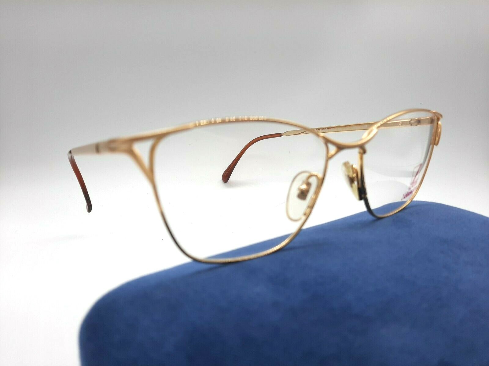 Lozza Rectangular Eyeglasses Lightweight Metal Bl… - image 6