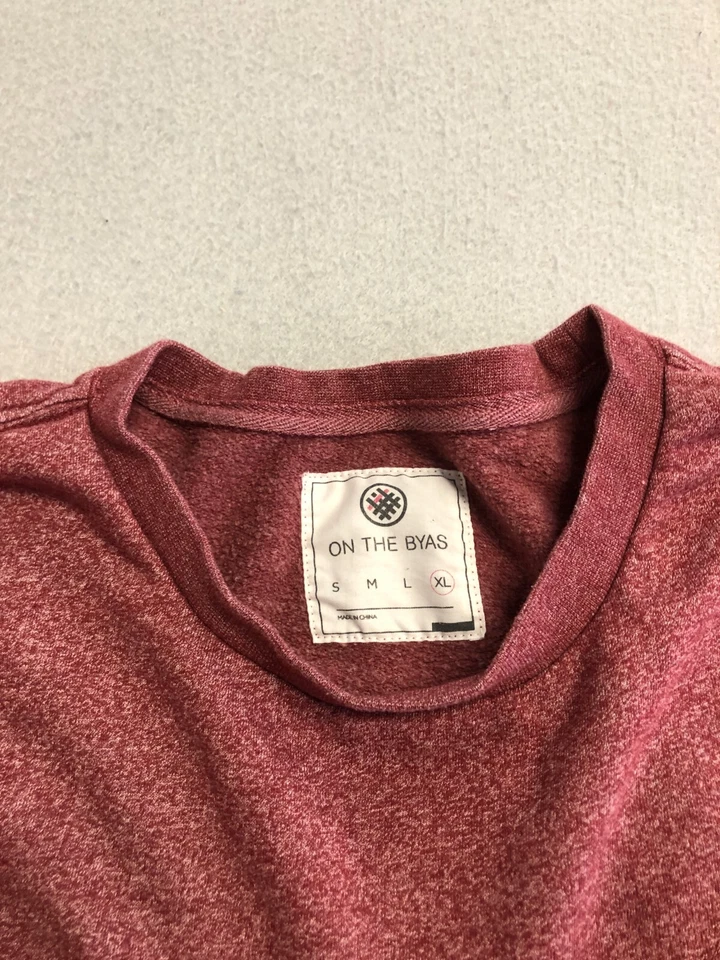 Sudadera On The Byas Para Hombre Extra Grande Fair Isle Penguin Clásica Polar Crew Foto 3 de 4