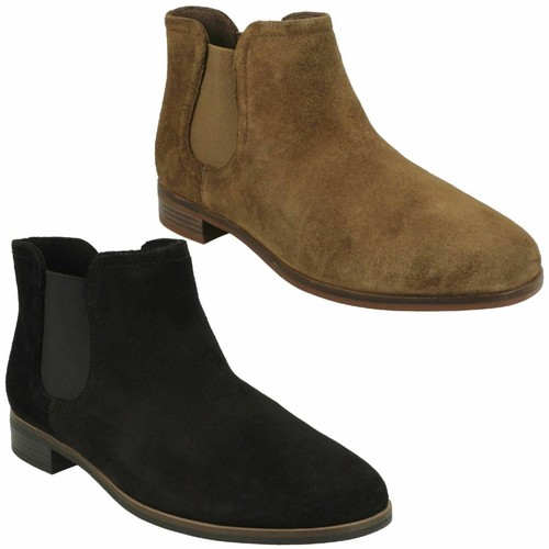 flat suede ankle boots