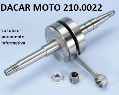 210.0022 Arbre Mot Oriz Corsa 39,2 Biel 85 Polini Benelli K2 50 Refroidi Liquide - Photo 1/4