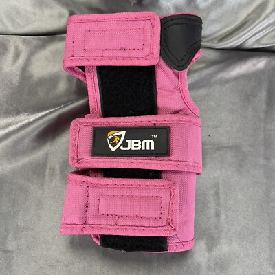 JBM Adult Wrist Guard *Left Only Skating Snowboard Ski Skateboard Pink Black OS