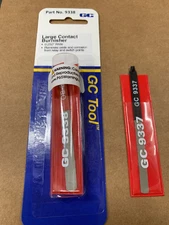 Contact Burnishing Tools, GC Electronics 9337 3/16" wide & 9338 1/4" wide