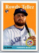 2019 Topps Archives #34 Rowdy Tellez - Toronto Blue Jays RC 1958 Design
