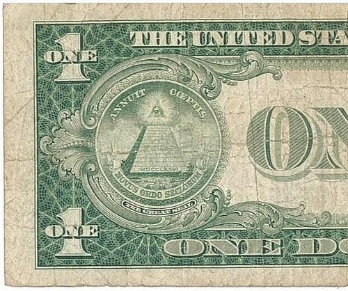 Series 1935 C $1.00 ONE DOLLAR SILVER CERTIFICATE 3 And 2 Of A Kind And Off Ctrd - Picture 4 of 7