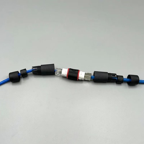 Outdoor Waterproof Female RJ45 Network Adapter Coupler - Photo 5/7