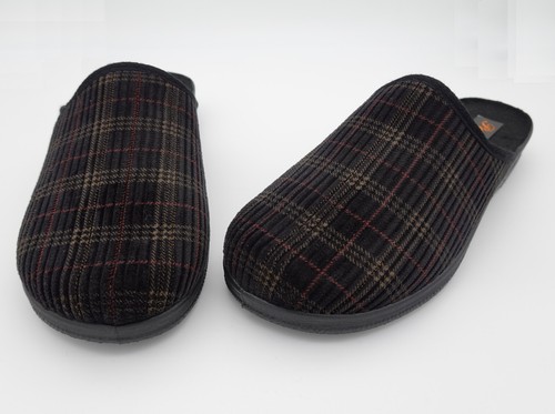 Hausschuhe Cordsamt Hüttenschuhe Puschen Intermax Pedisan Pantoffel Schlupfer - Bild 2 von 6