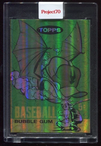 TOPPS PROJECT 70 FOIL #841 1964 WAX WRAPPER by GREG 'CRAOLA' SIMPKINS 2/70