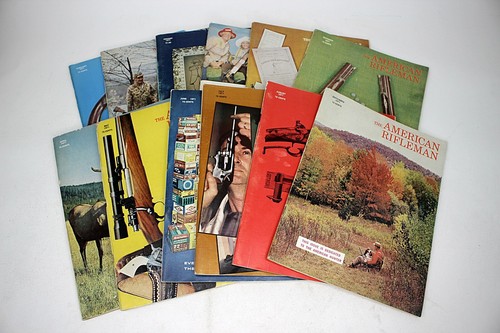 American Rifleman Magazin, 1971 komplettes Jahr, 12 Ausgaben