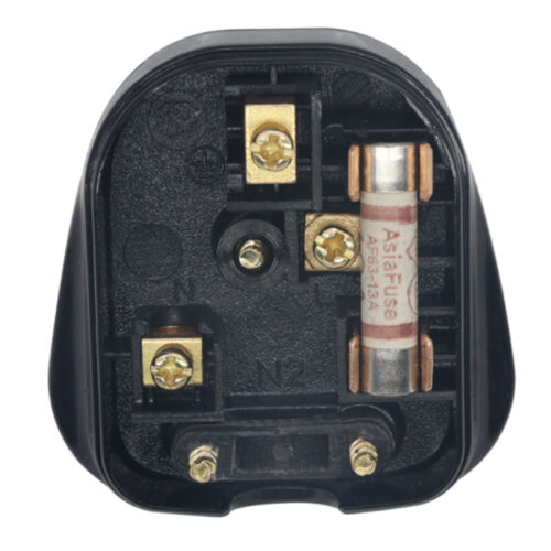 BS FUSIONADO Estándar Británico Hong Kong Singapur Trípode Cabeza Cinturón Fusible Cableado13Aplug - Imagen 9 de 17