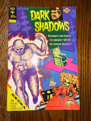 Dark Shadows #29 Gold Key Comics 1974 Barnabas Collins Vampire