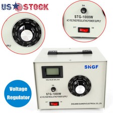 Single-Phase STG-1000W Variac Transformer Variable AC Voltage Regulator 0-300V