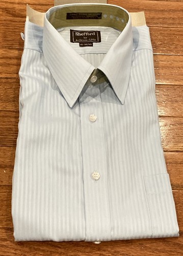 Shefford By Anderson Little Dress Shirt NWT Single Needle Tailoring Sz 15 - Picture 2 of 3