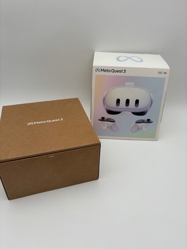 Meta Quest 3 512 GB VR Headset Weiß gebraucht OVP inkl. Controller - Bild 5 von 11