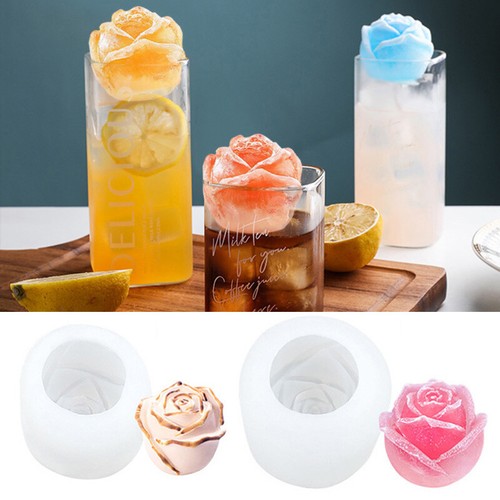 I Love Cube – Stampo Per Cubetti Di Ghiaccio 3D A Forma Di Cuore (6,3cm) In Silicone Per Whisky E Cocktail