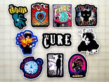 Sticker Pack 10 Vinyl Stickers 80s Goth Synth Pop Melodic Pop Punk Rock Band