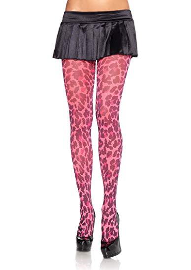 leopard print hosiery