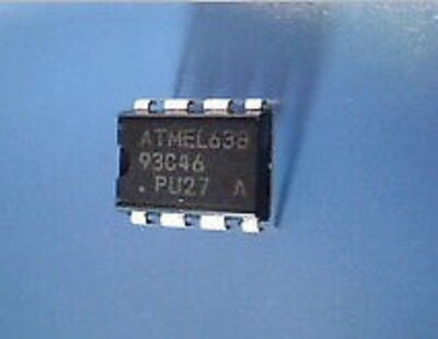 10PCS AT93C46DN-SH-T AT93C46DN 93C46 MICROCHIP SOIC-8 EEPROM IC STOCK #96-9