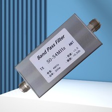 50-54MHz BPF Band Pass Filter 200W for Shortwave Communication 6m Band