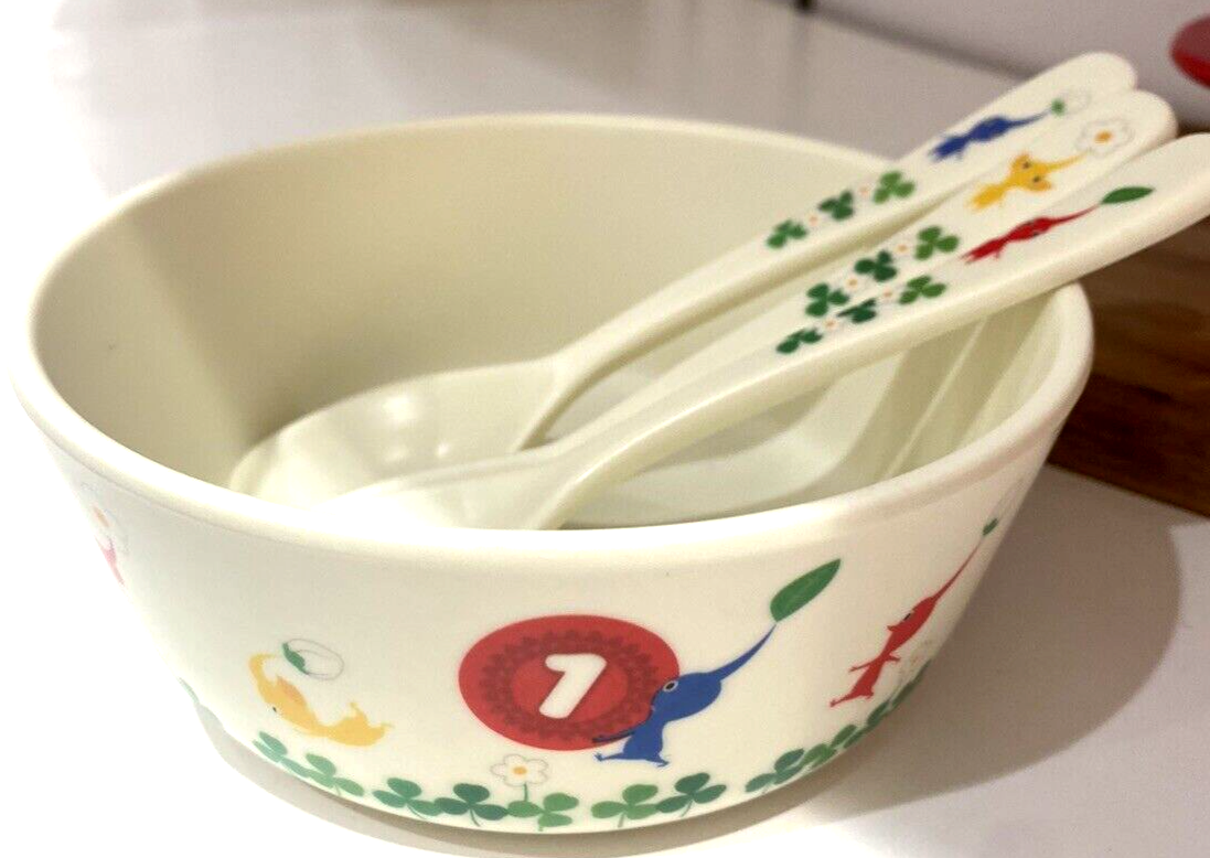 ピクミンセット Pikmin 2 Bowls & 3 Spoons Set Nintendo Tokyo Store Limited