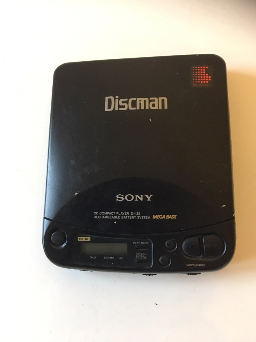 sony discman cd Compact player D125 Mega Bass | eBay
