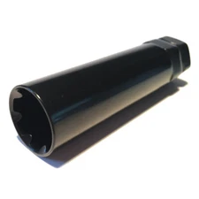 Black 7 Spline Key Dodge Ford Chevy Truck Lug Nut Wheel Lock Tool 14x1.5 14x2.0