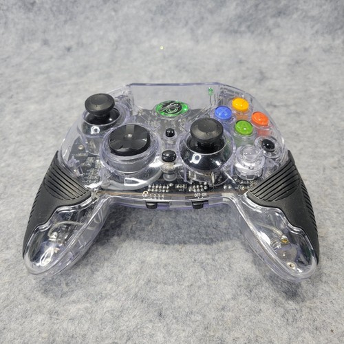 GameStop Spirit Xbox Wireless Transparent Controller Missing Dongle READ - Picture 7 of 7
