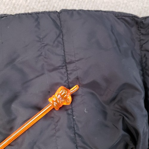 THE NORTH FACE Puffer Jacket Boys XS Size 6 Black 550 Goose Down Full Zip - Picture 12 of 15