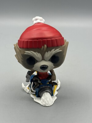 Funko Pop! Marvel: Rocket (Holiday) #531 Bobble-Head Loose/OOB