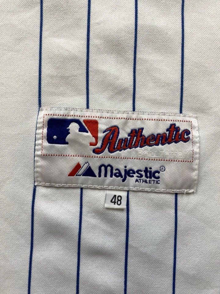 New York Mets Jersey Sheffield #10 Size 48 Authentic Majestic 2009 White - Image 3 of 4