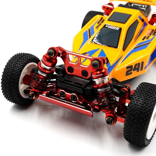 Yeah Racing KYMB-013RD Aluminum Damper Set Red for Kyosho Mini-Z MB010 - Picture 4 of 5