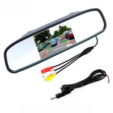 4.3''/5"/7'' Car Rear View Mirror Monitor LCD Screen for Backup Reverse Camera