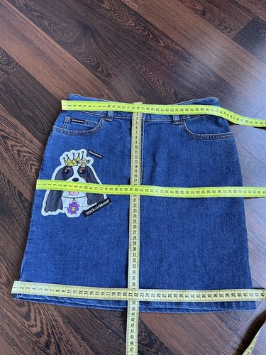 Dolce & Gabbana Denim Junior Skirt Size 11/12 Excellent Condition - Picture 12 of 12