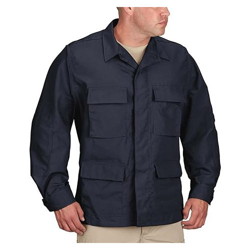 Propper Men's Uniform Ripstop BDU Coat, LAPD Navy, Large Regular - Picture 1 of 3