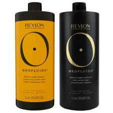 Revlon Orofluido Shampoo & Conditioner 1000 ml mit Arganöl Set