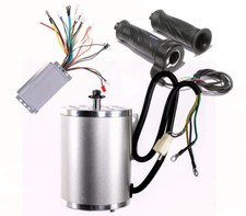 48V 1000W 1800W Electric DC Motor Controller Throttle Grips Bicycle Go-kart Quad