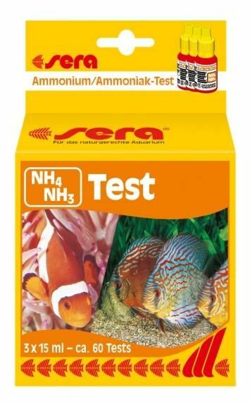 Test Sera Nh4 - Nh3 amonio amoniaco para acuario