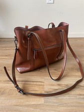 Vintage S-zone Women’s Genuine Leather Purse - Shoulder Bag Or Crossbody Bag