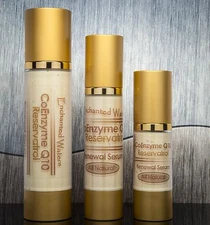Coq10 Serum Resveratrol Alpha Lipoic Acid Argan Oil Vitamin C and E Anti Aging
