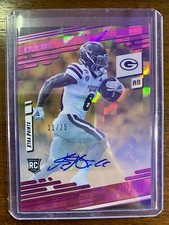 2021 Prestige Football Kylin Hill RC Auto /25 #228